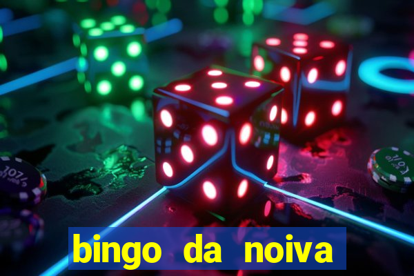 bingo da noiva para imprimir